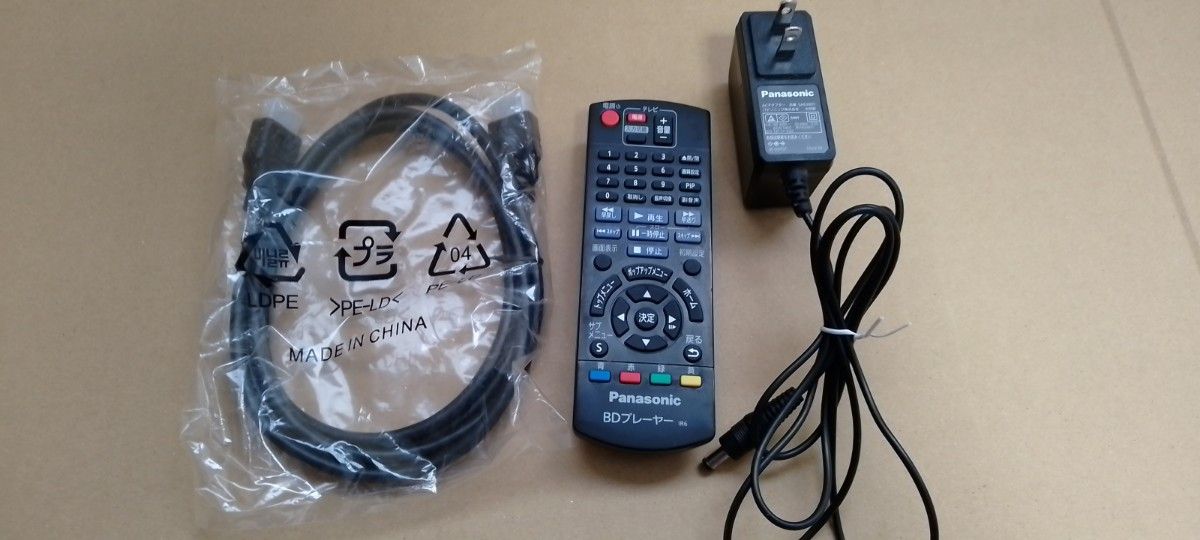 パナソニック ブルーレイディスクプレーヤー DMP-BD90 HDMIケーブル