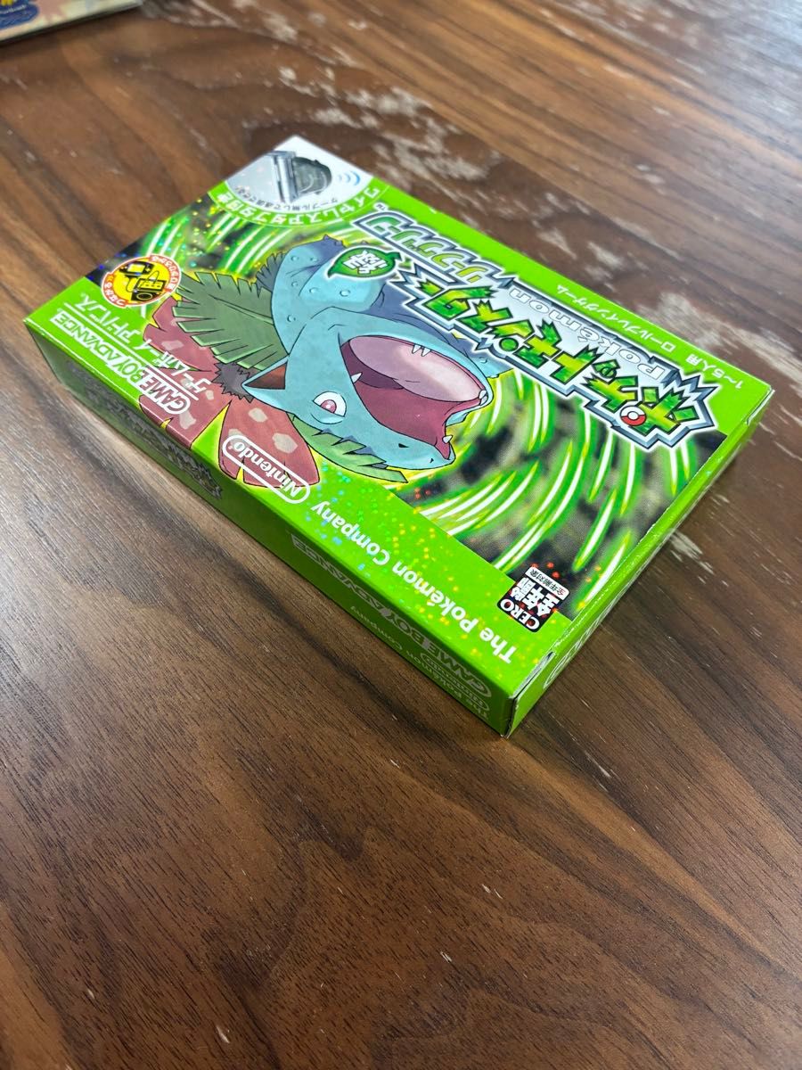 美品】GBA ポケットモンスター リーフグリーン｜Yahoo!フリマ（旧