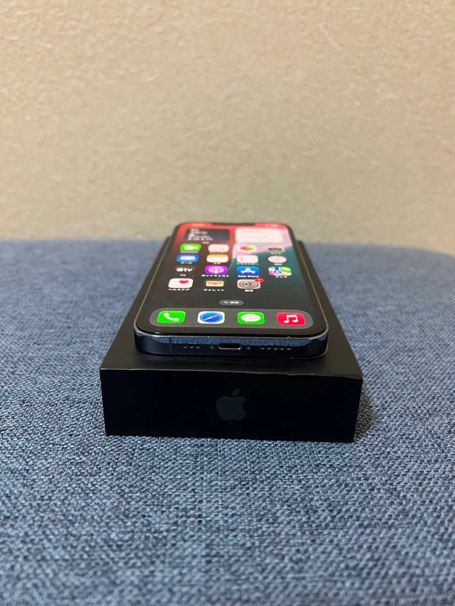 3最終値下げiPhone13Proブルー256GB残債無しSIMフリー バッテリー100