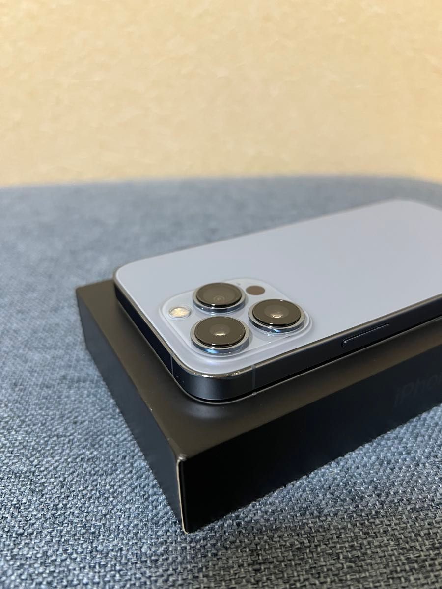3最終値下げiPhone13Proブルー256GB残債無しSIMフリー バッテリー100