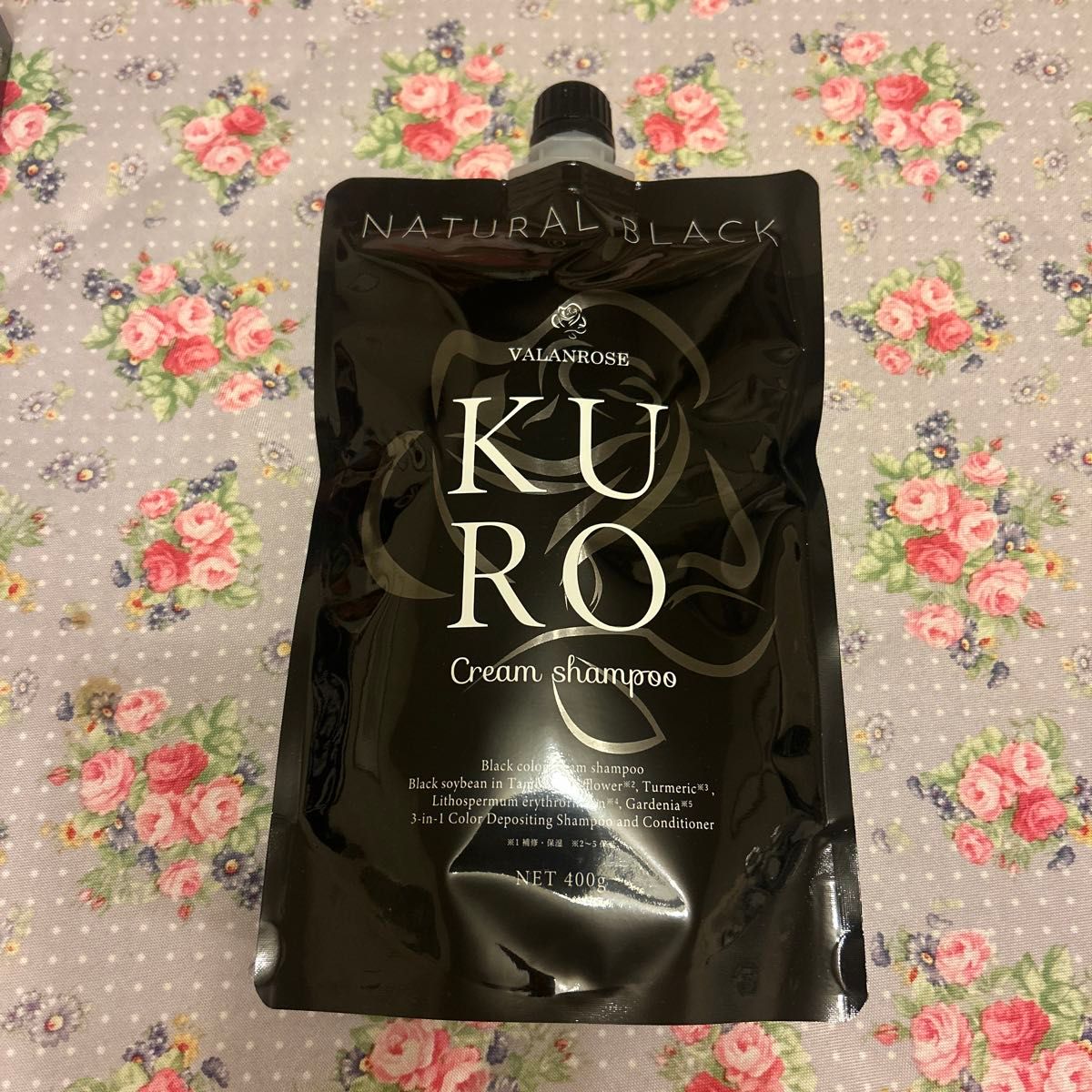 VALANROSE KURO クロ クリームシャンプー ナチュラルブラック 2点