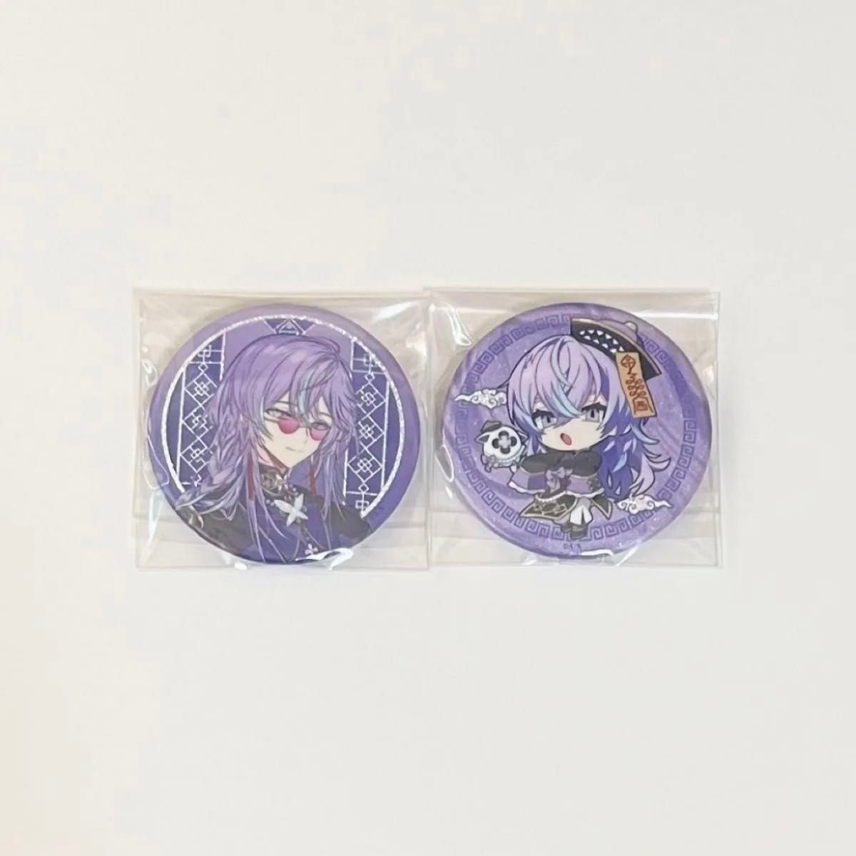 にじさんじ 星導ショウ Dytica 2nd Anniversary グリッター缶バッジ