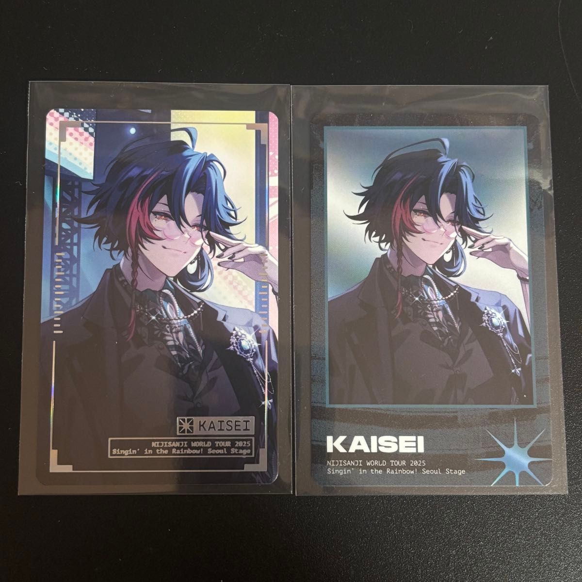 にじさんじ 魁星 チェキ SitR ソウル 韓国 カード Singin in the