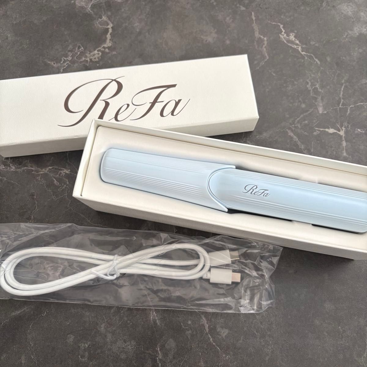 Refa フィンガーアイロンST ホワイト RE-AS-02A｜Yahoo!フリマ（旧