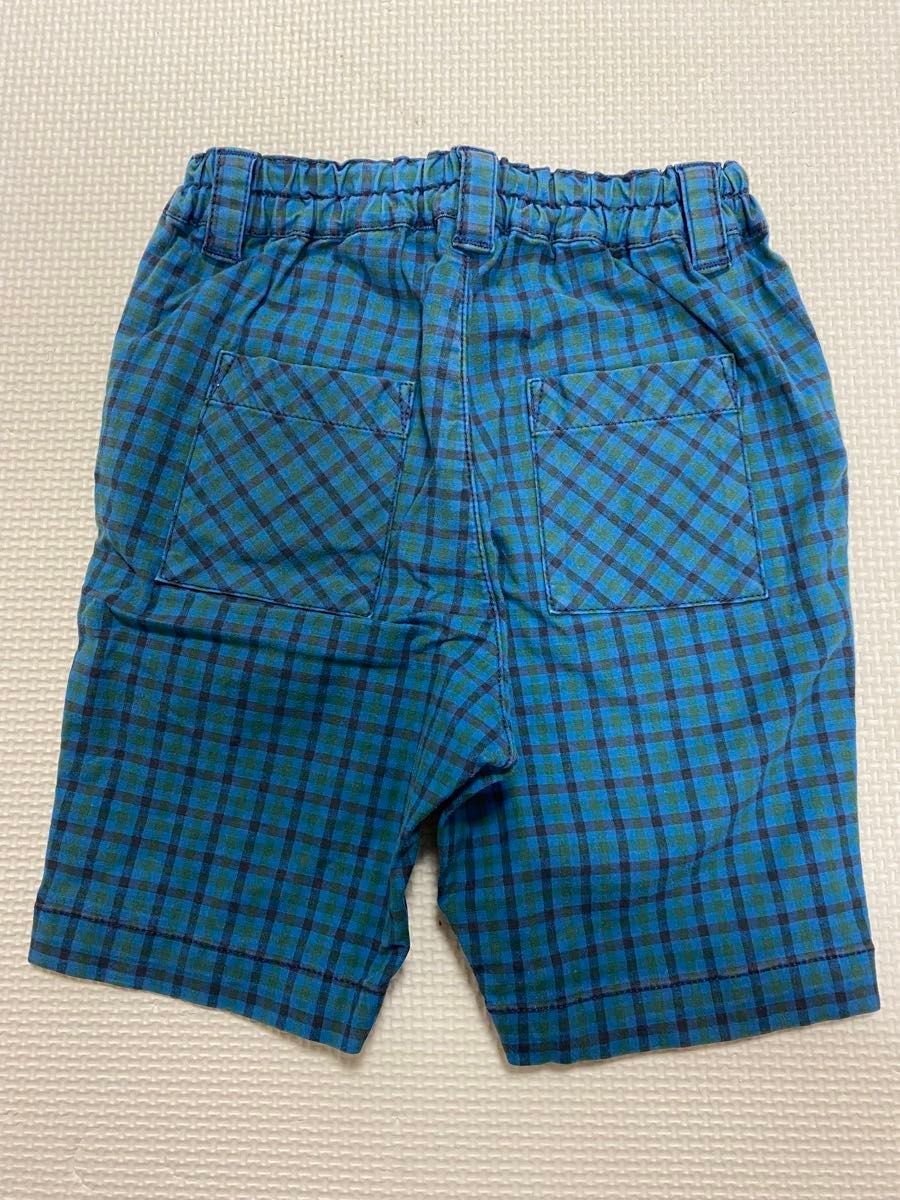 ファミリア ハーフパンツ 半ズボン familiar チェック キッズ｜Yahoo