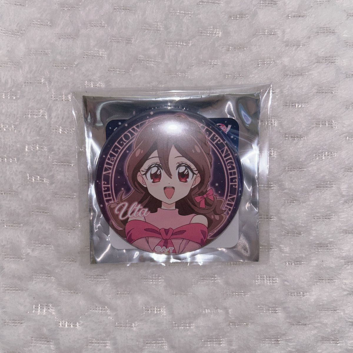 キミとアイドルプリキュア Mellow Candlelit Night 咲良うた 缶バッジ