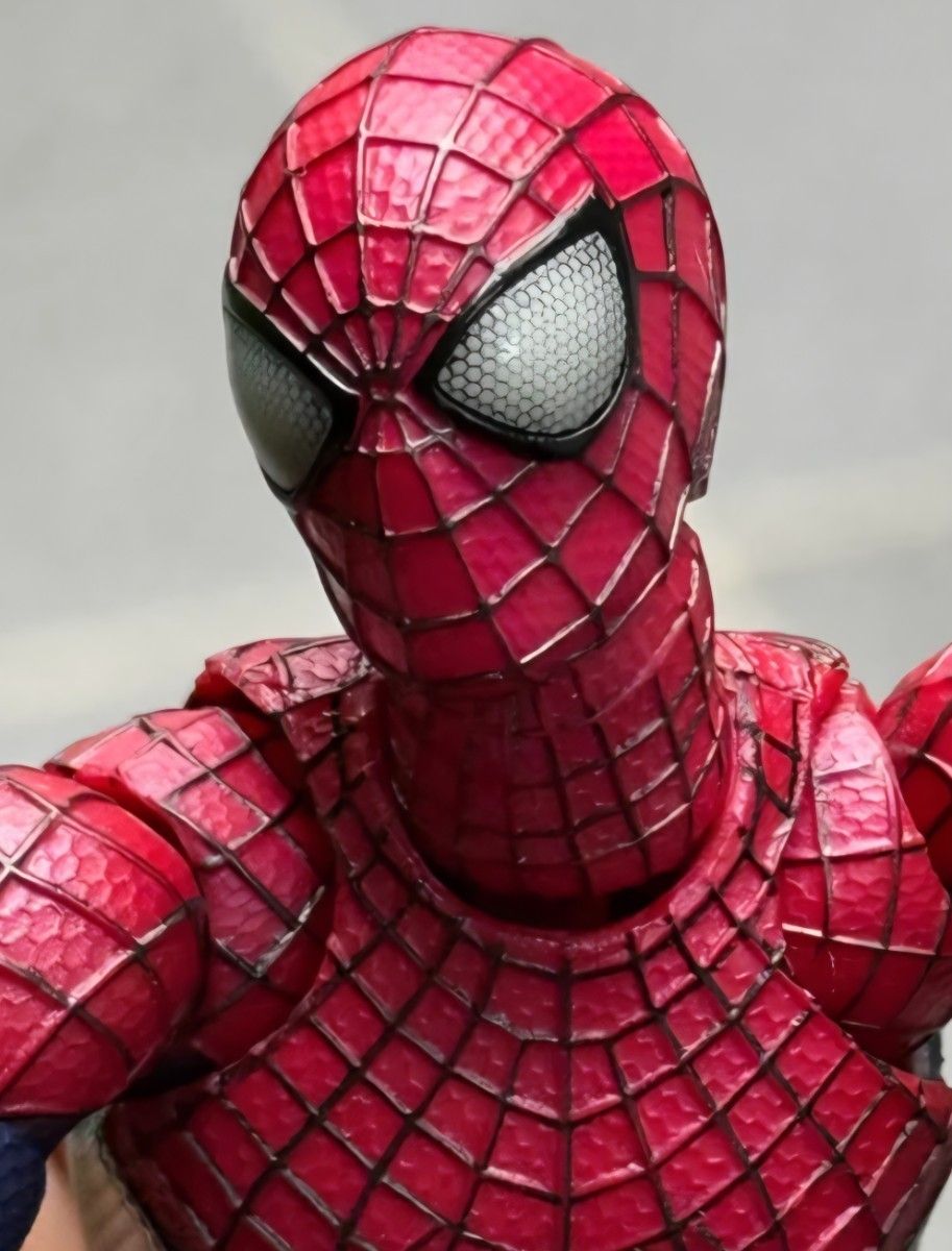 MAFEX アメイジングスパイダーマン ヘッドカスタム ヘキサゴン