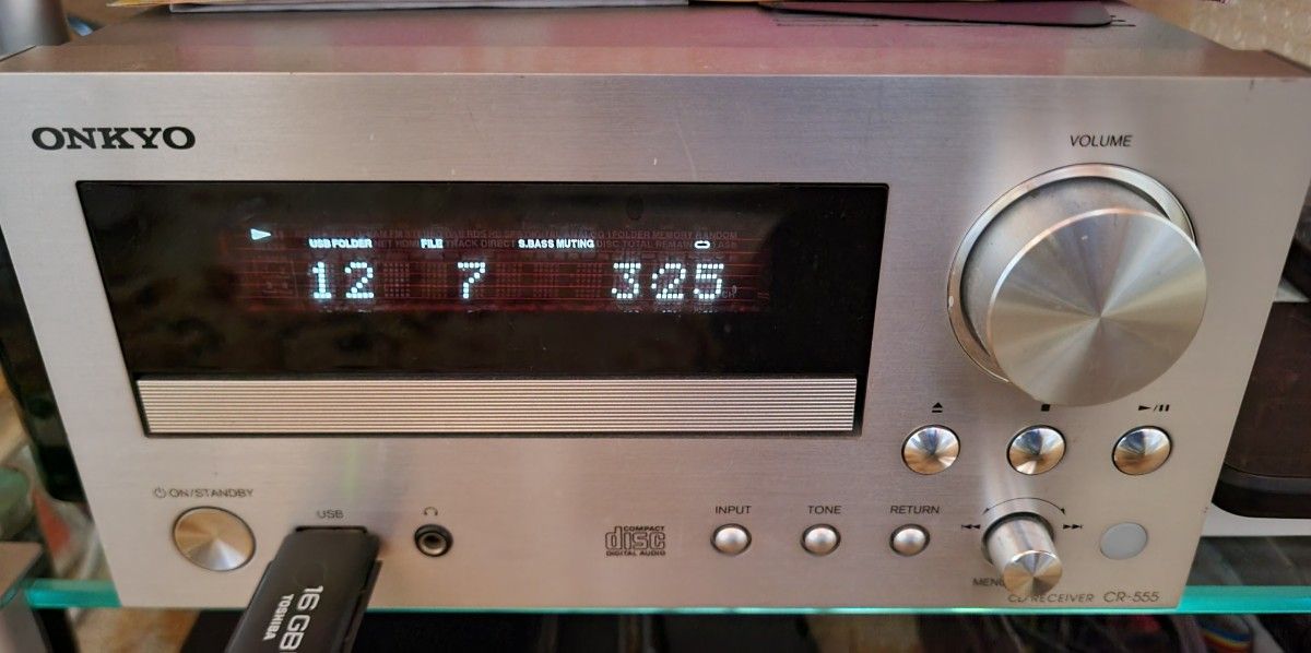 ONKYO CDレシーバー CR-555 動作品｜Yahoo!フリマ（旧PayPayフリマ）