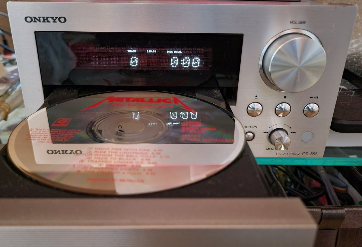 ONKYO CDレシーバー CR-555 動作品｜Yahoo!フリマ（旧PayPayフリマ）