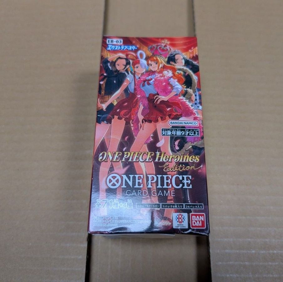 新品未開封・1BOX・テープ付き・箱傷あり】ワンピースカードゲーム