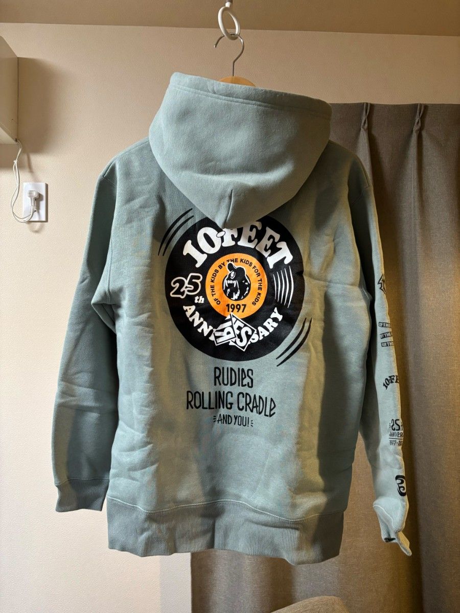 10-FEET×RUDIE'S×ROLLING CRADLE HOOD SWEAT スウェット パーカー