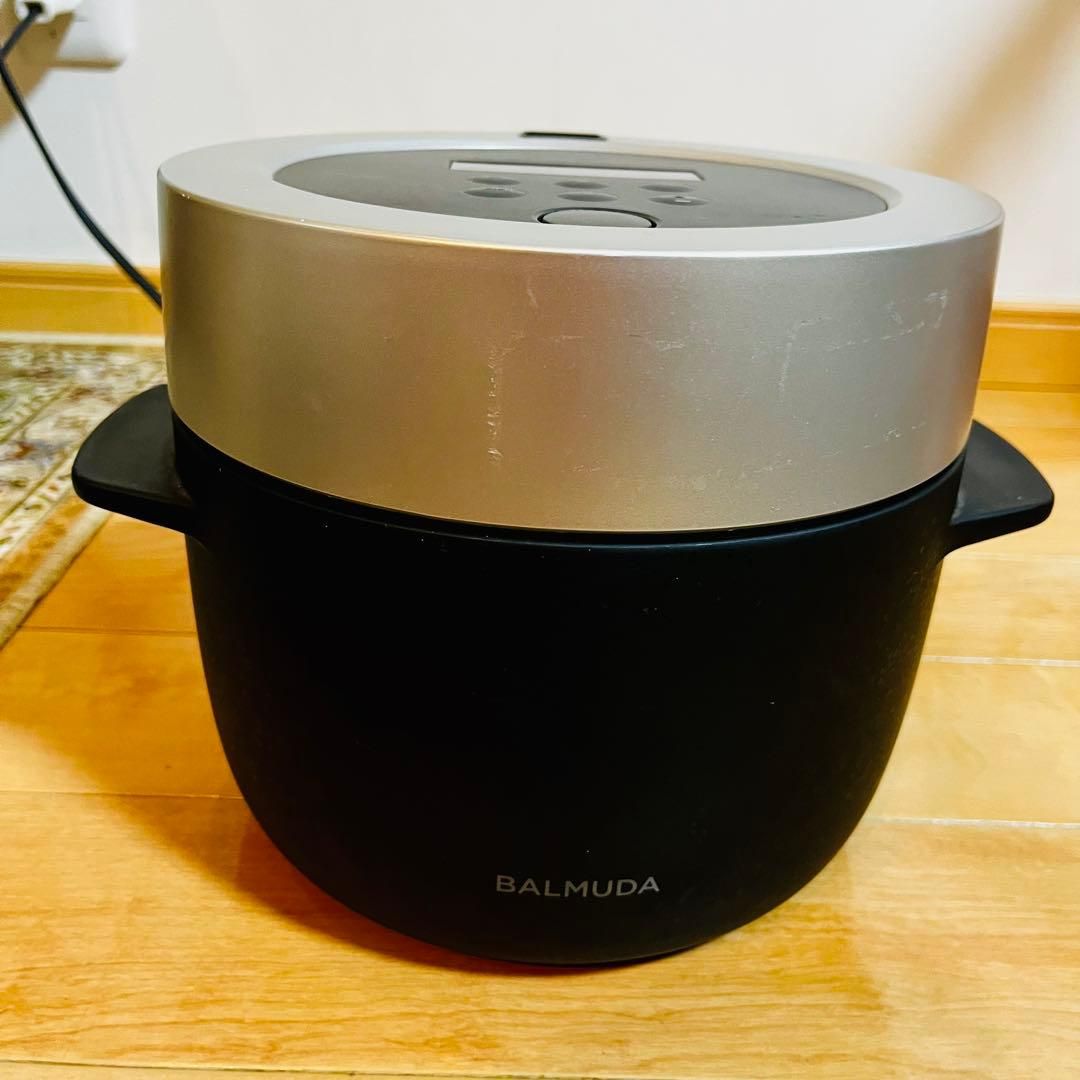 極美品】バルミューダ BALMUDA K03A-BK 炊飯器 ブラック 3合｜Yahoo