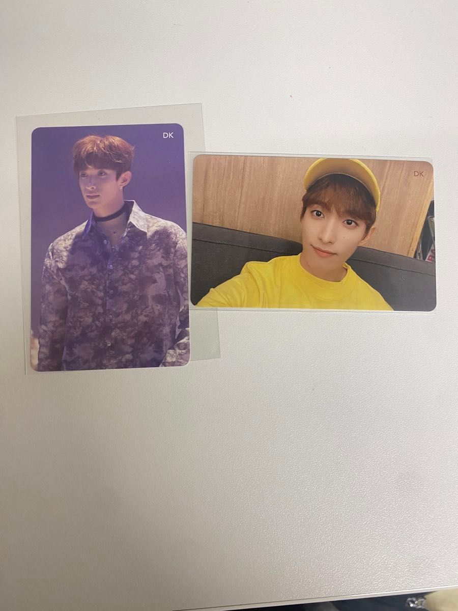 舞い落ちる花びら HMV ドギョム DK トレカ セットSEVENTEEN セブチ