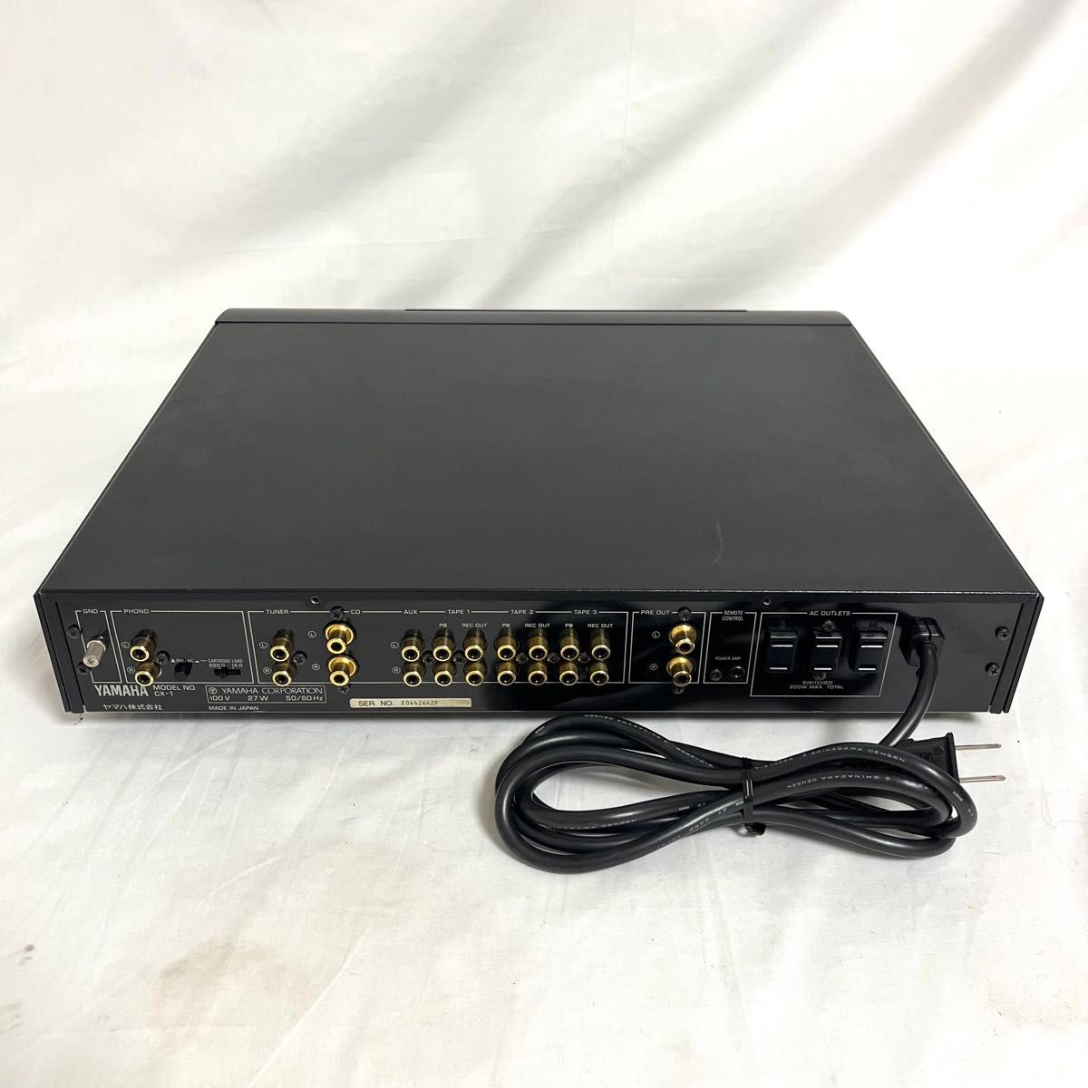 YAMAHA CX-1ステレオ プリアンプ その2 YAMAHA CX-1ステレオ