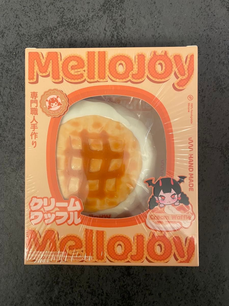 メロジョイ mellojoy クリーム ワッフル スクイーズ まる クリーム