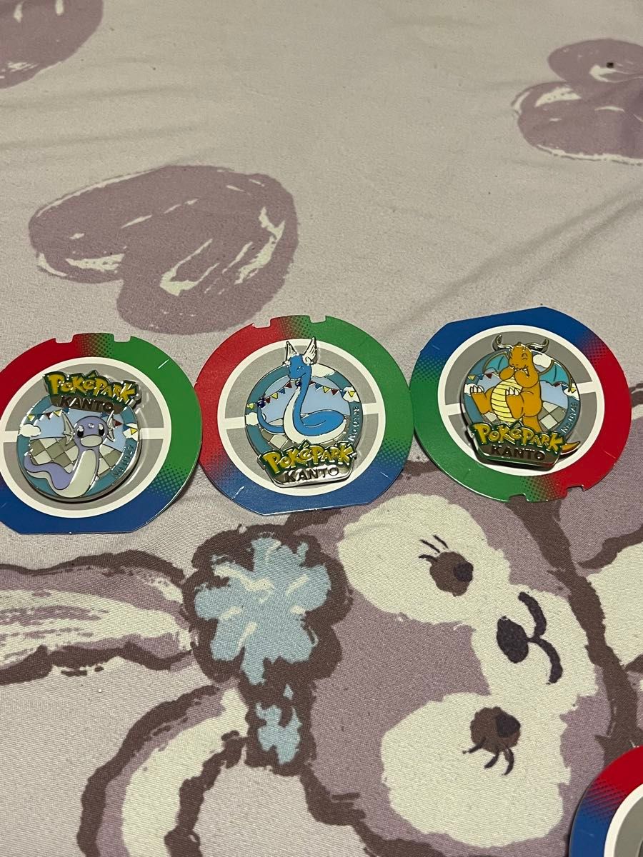 ポケパークピンバッジ カイリューの進化系フルコンプリートセット