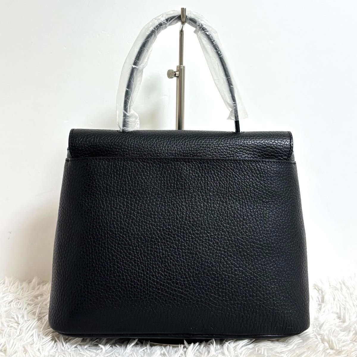 新品タグ付き】 アニエスベー レザー 2way ショルダーバッグ The b