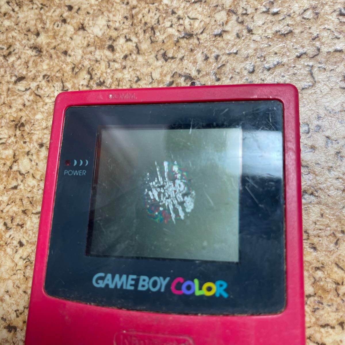 任天堂 ゲームボーイカラー レッド 本体 GAMEBOY COLOR ジャンク品