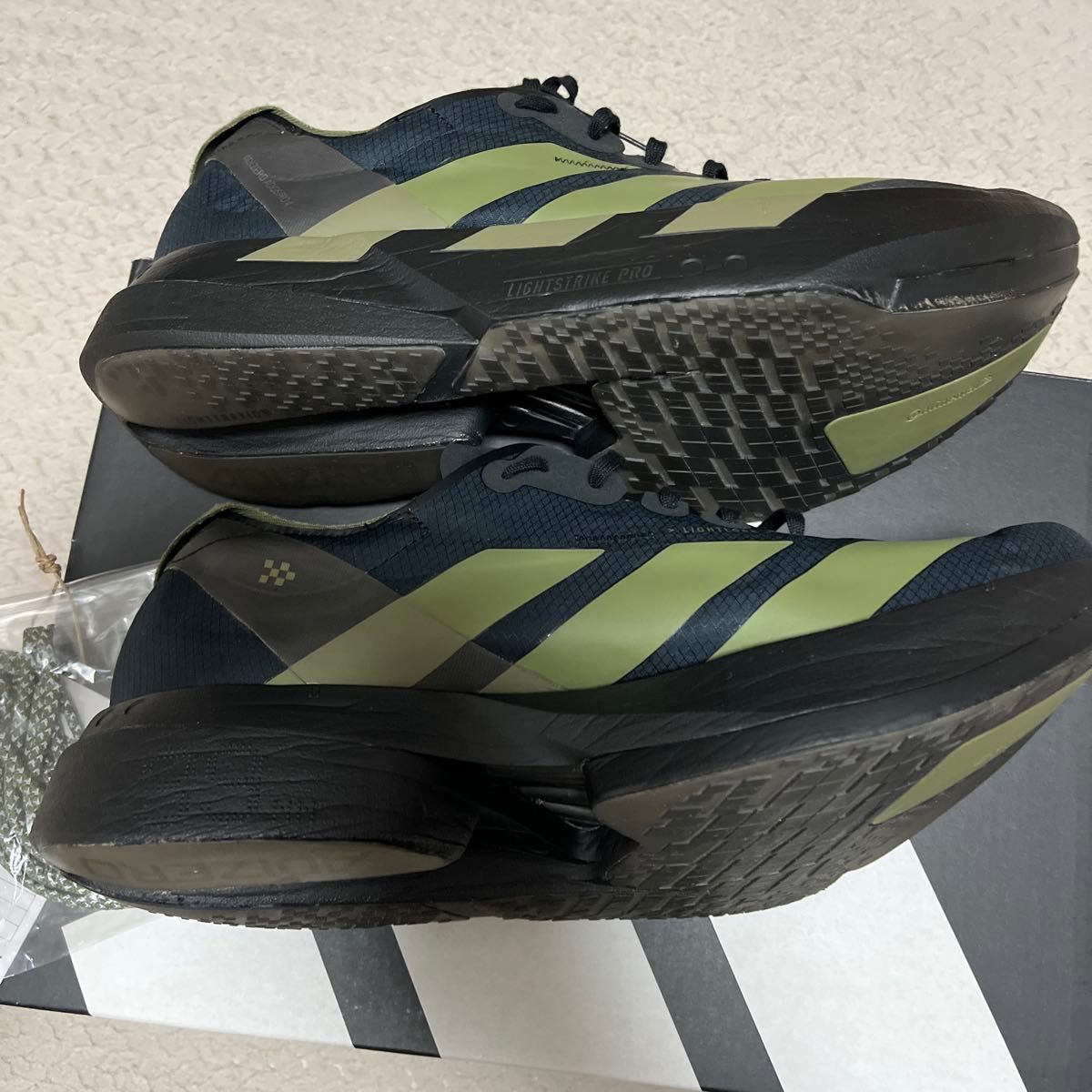 adidas ADIZERO ADIOS PRO 4 28 5cm ブラック オリーブ｜Yahoo!フリマ