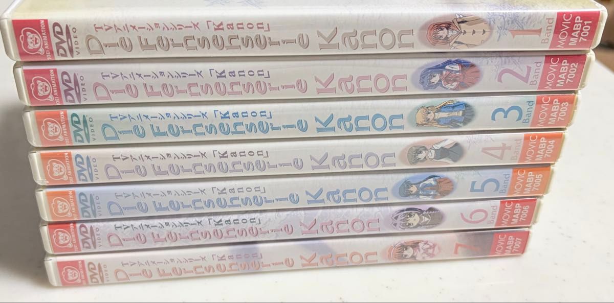 Kanon カノン アニメ DVD 1-7巻 全巻セット Key｜Yahoo!フリマ（旧