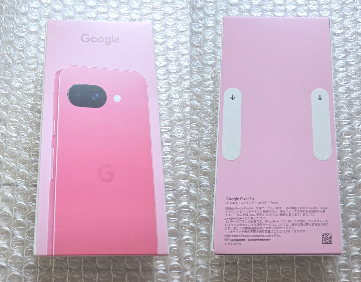 新品未開封 Google Pixel9a 128GB ピオニー 公式SIMフリー｜Yahoo