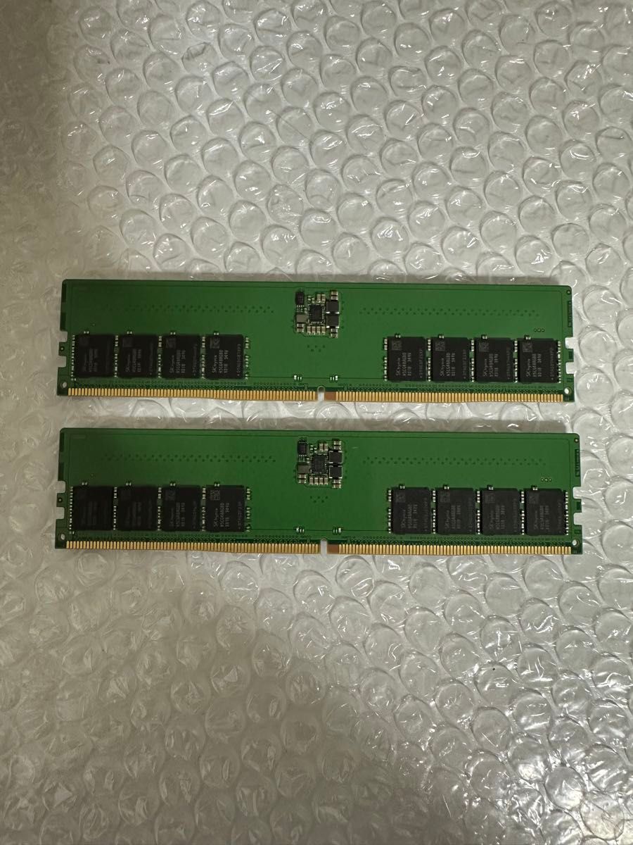 SKhynix製 DDR5-5600 デスク用メモリ 32GB(16GB×2)｜Yahoo!フリマ（旧