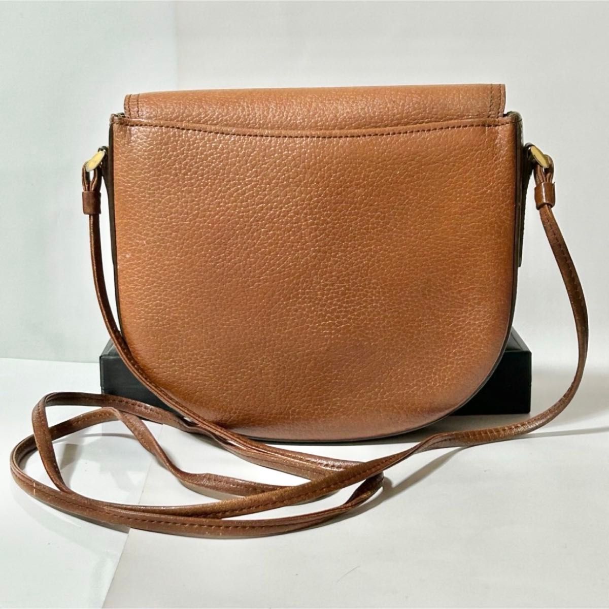 Burberry バーバリー ヴィンテージ ブラウン レザー ノバチェック