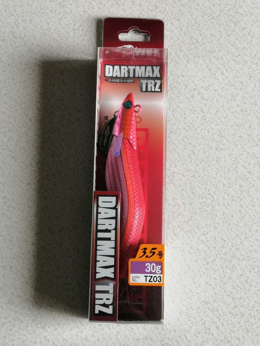 エギリー ダートマックスTRZ 3 5号 30g レッドオレンジボーダーレッド