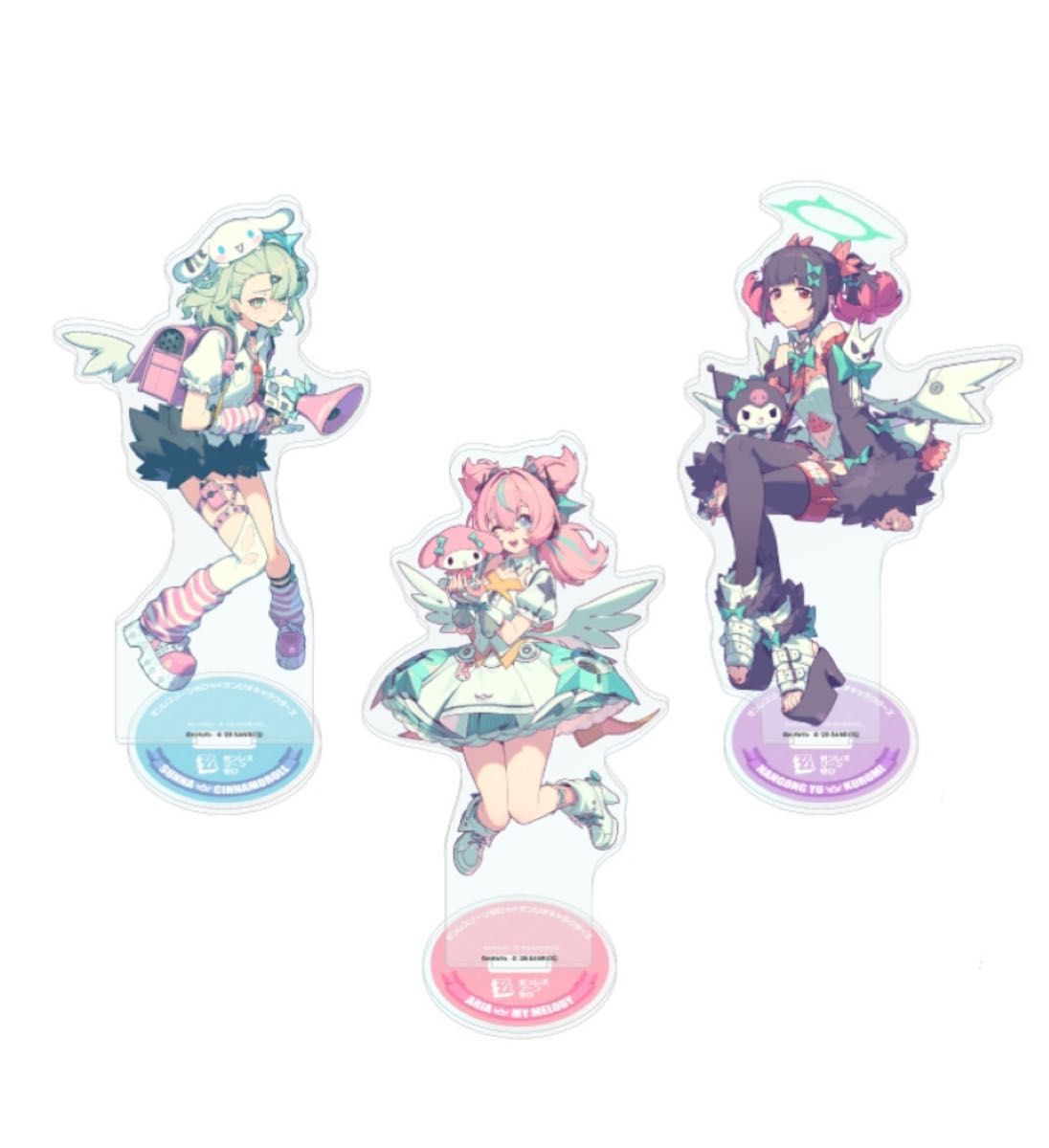 3種】ゼンレスゾーンゼロ×サンリオキャラクターズ アクリルスタンド