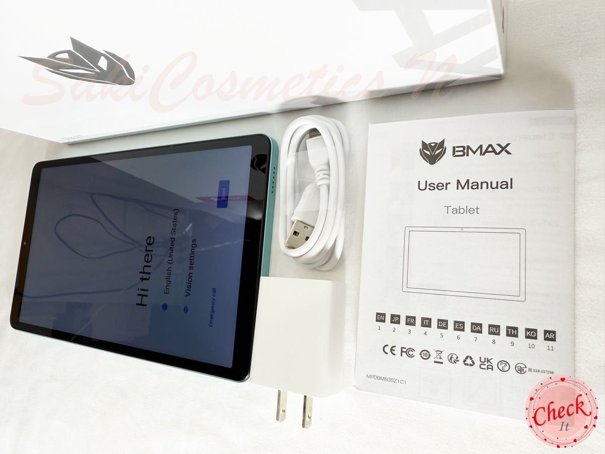 美品 《8インチタブレット》BMAX I8 Plus ビーマックス Android15 付属