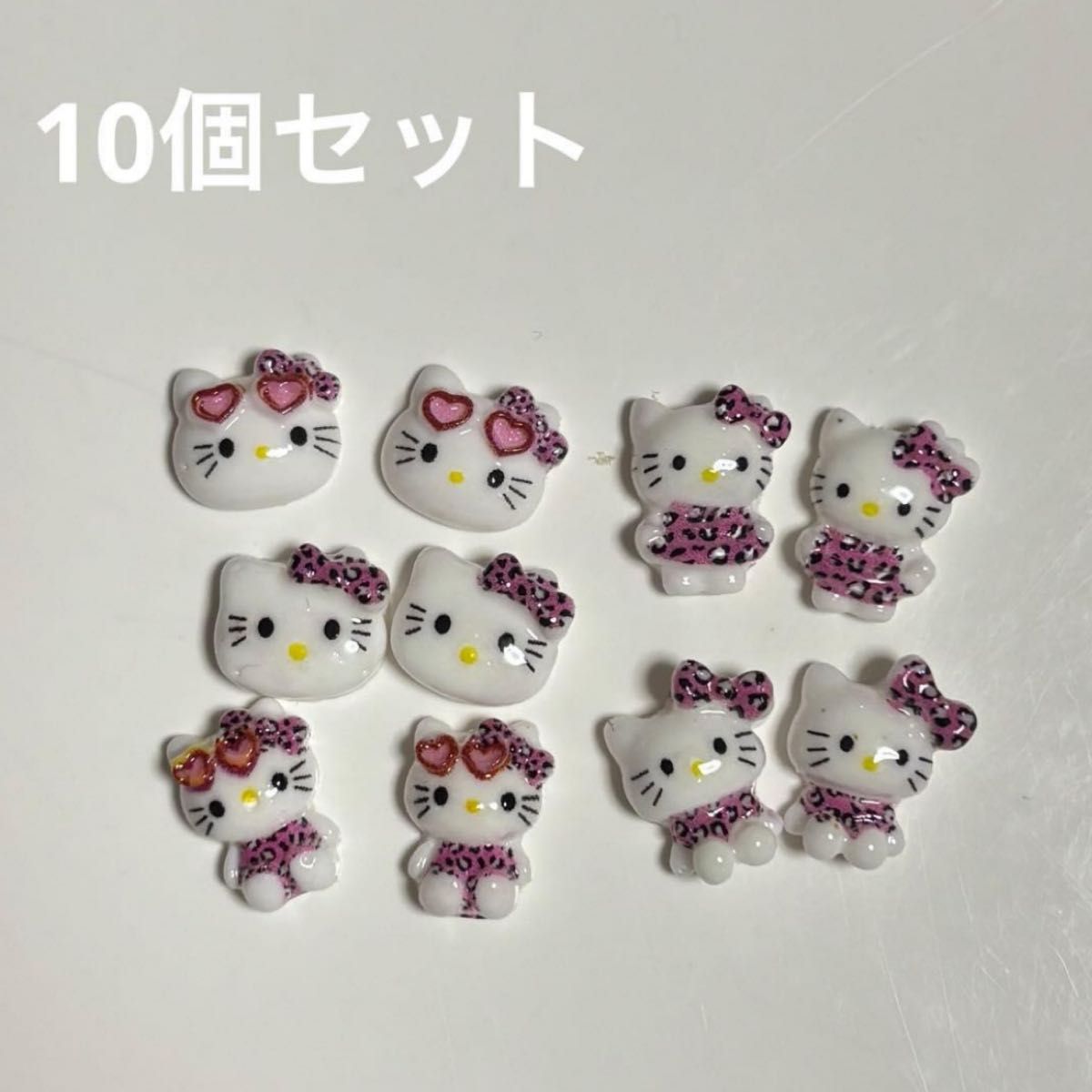 ハローキティ ヒョウ柄 ネイルパーツ｜Yahoo!フリマ（旧PayPayフリマ）