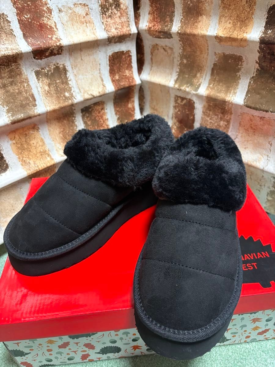 SCANDINAVIAN FOREST ブラックムートンブーツ｜Yahoo!フリマ（旧PayPay