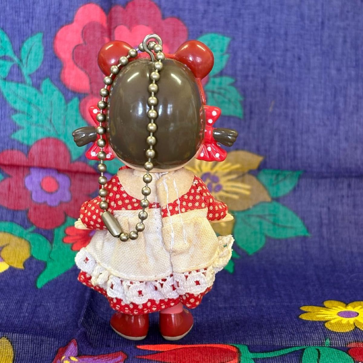 不二家 ペコちゃん ポコちゃん マスコット キーホルダー 6体セット