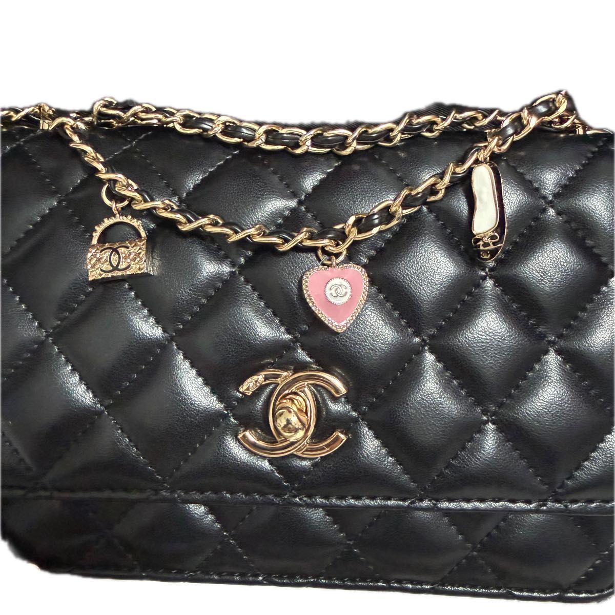 本日23日限定出品 CHANEL ショルダー バッグ ウォレットチェーン