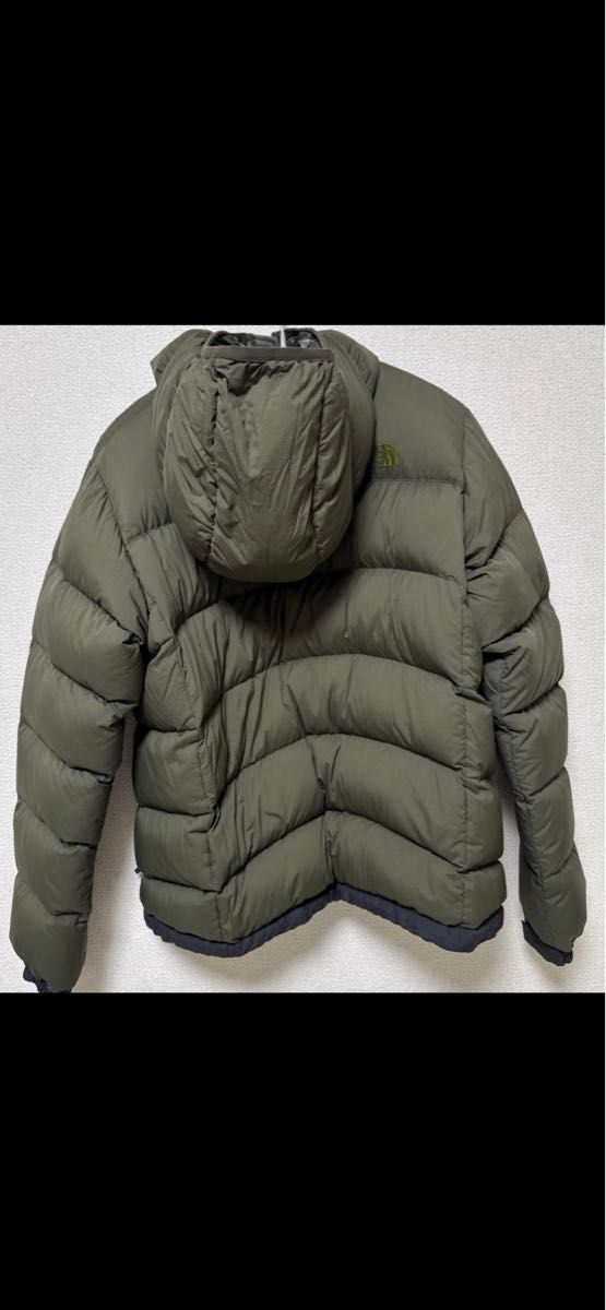 THE NORTH FACE フード付きダウンジャケット オリーブグリーン｜Yahoo