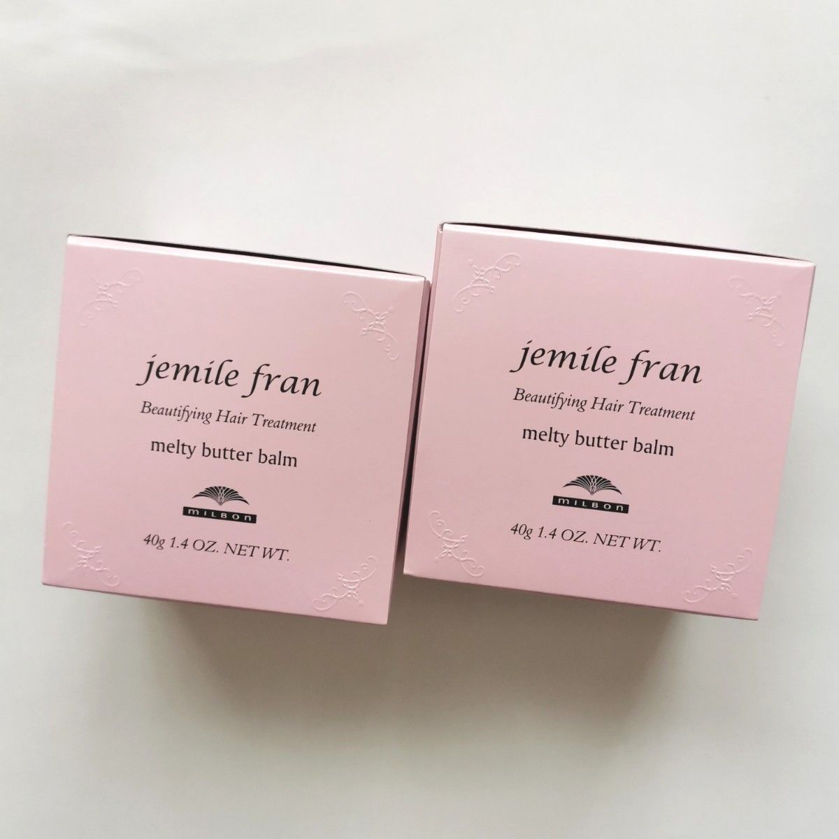 新品2個】ミルボン ジェミールフラン メルティバター バーム 40g 純正