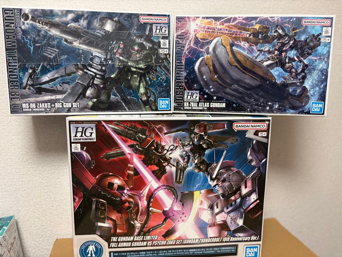 新品 ガンダムベース限定 HG1/144フルアーマー・ガンダムVSサイコ