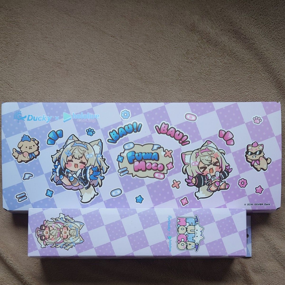 ホロライブ フワモコ fuwamoco 世界限定1000セット 未開封 キーボード