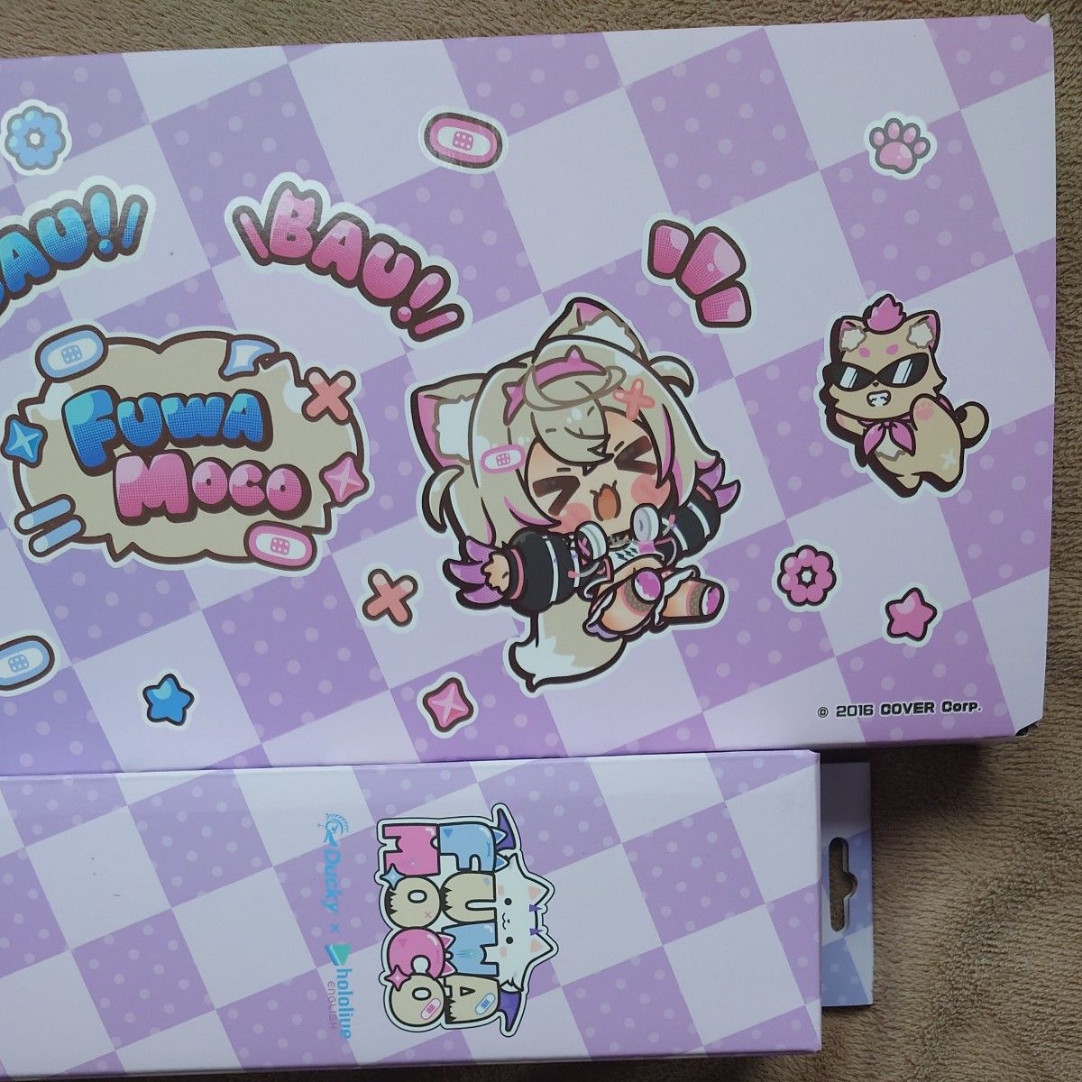 ホロライブ フワモコ fuwamoco 世界限定1000セット 未開封 キーボード