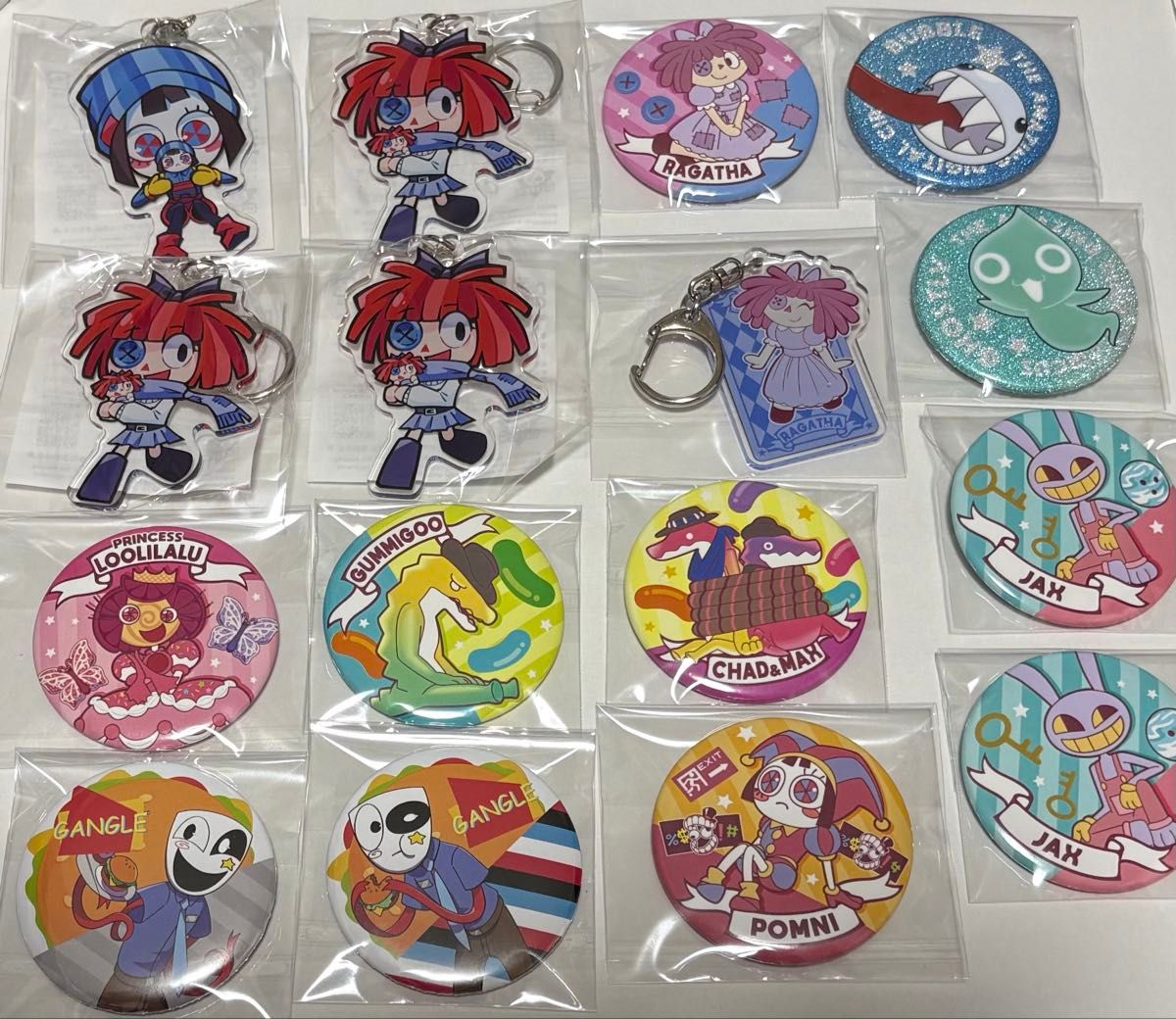 アメデジ アメイジングデジタルサーカス コラボカフェ 缶バッジ TADC