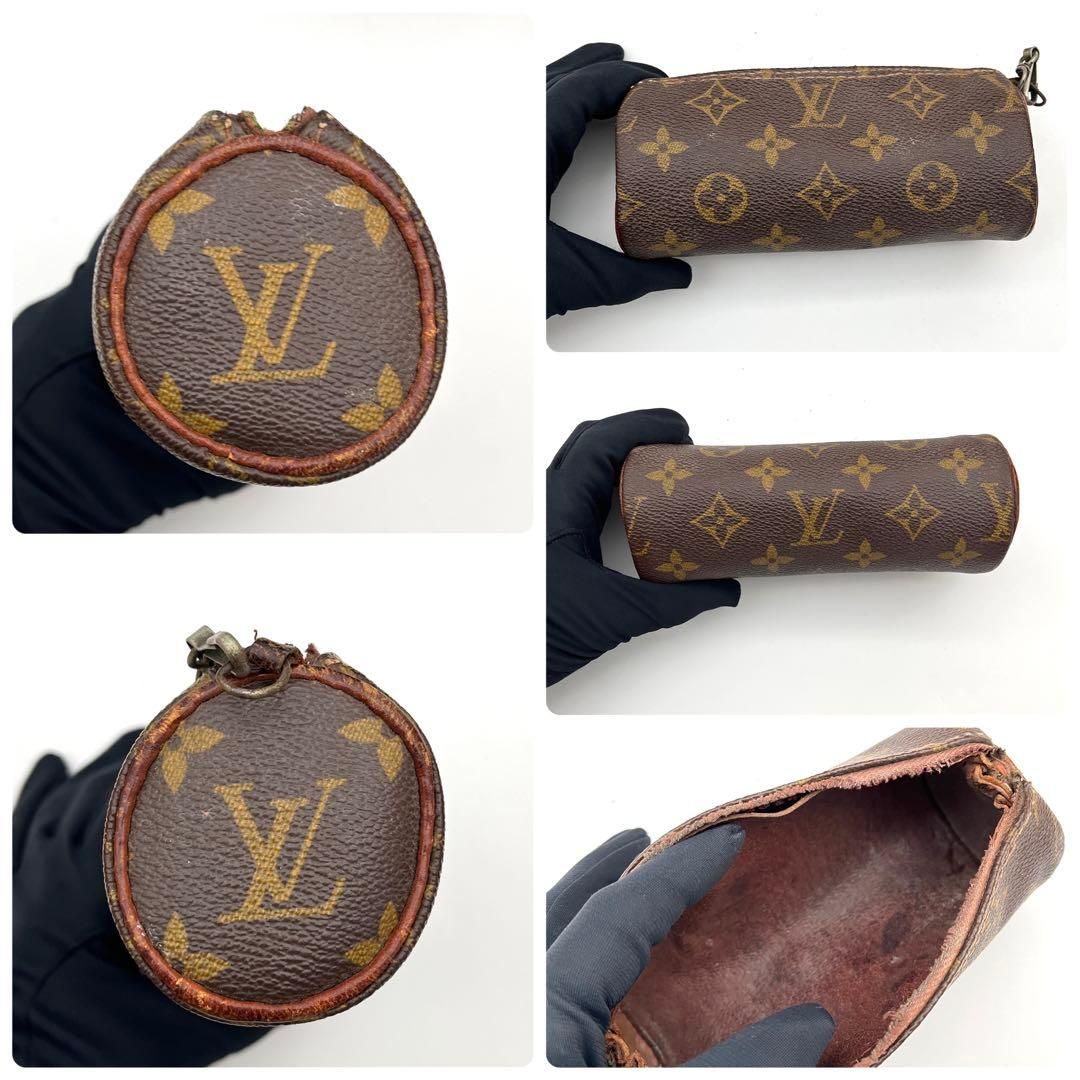 ルイヴィトン パピヨン 親子 ポーチ ハンドバッグ モノグラム ボストン