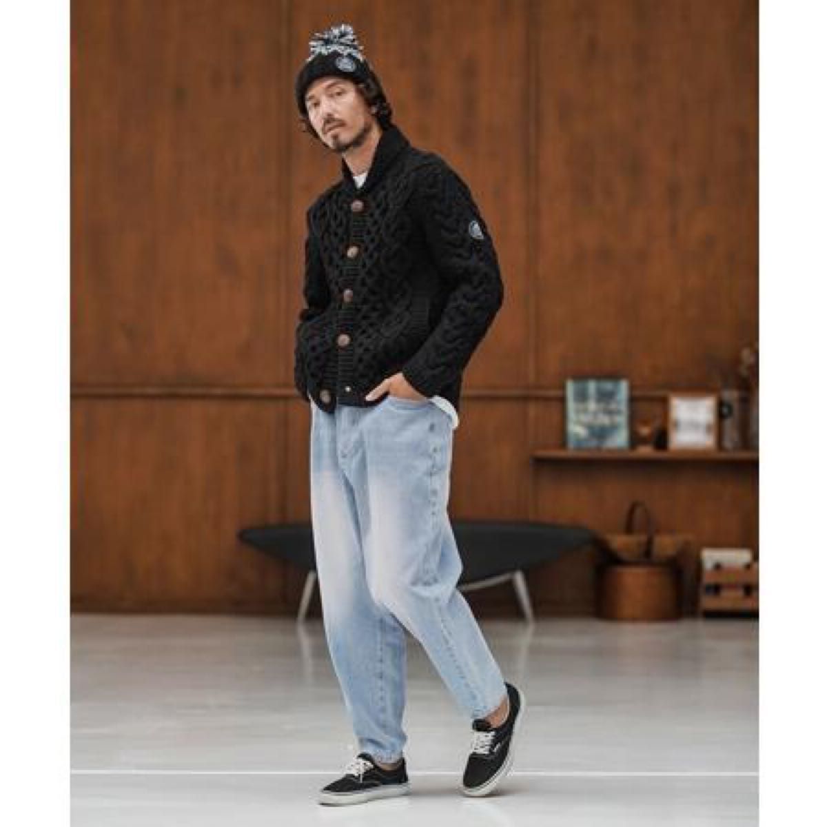 新品】CAMBIO/Denim Balloon Silhouette Pants/デニムバルーン