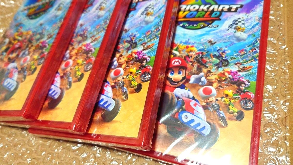 新品未開封 Switch2 マリオカートワールド 4本セット 即日発送｜Yahoo
