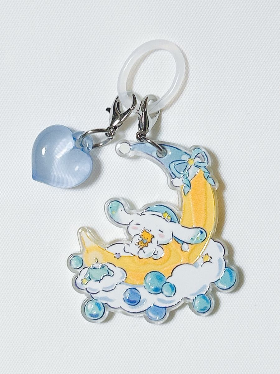 シナモロール シナモン めじるしチャーム アクリルキーホルダー｜Yahoo