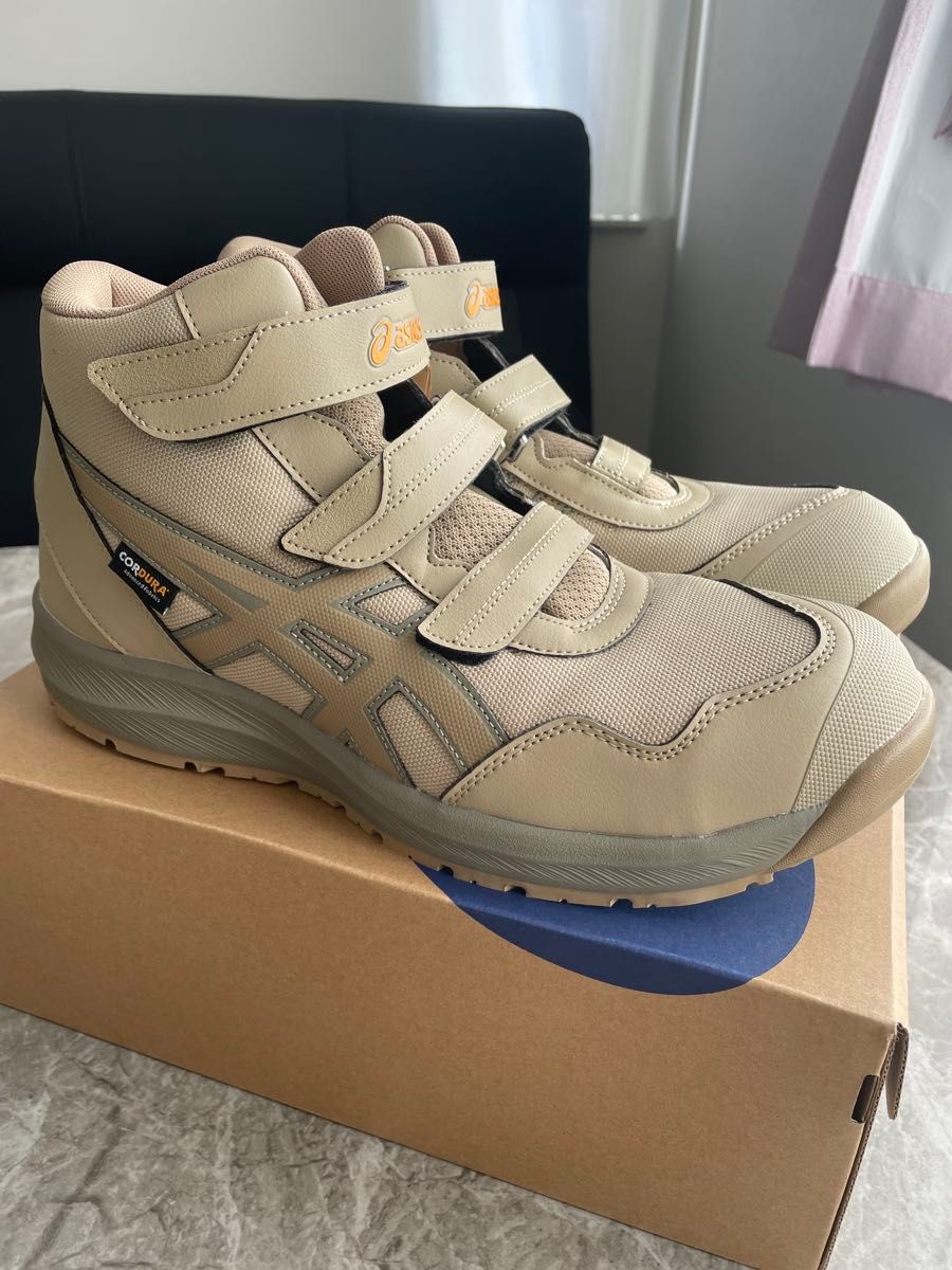 限定カラー 26 0 アシックス WINJOB CP216 TOUGH 安全靴 ベージュ