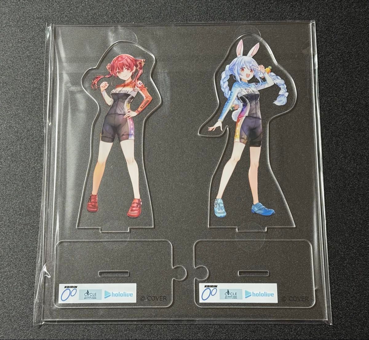 ホロライブ 兎田ぺこら 宝鐘マリン 競輪コラボ アクリルスタンド 当選