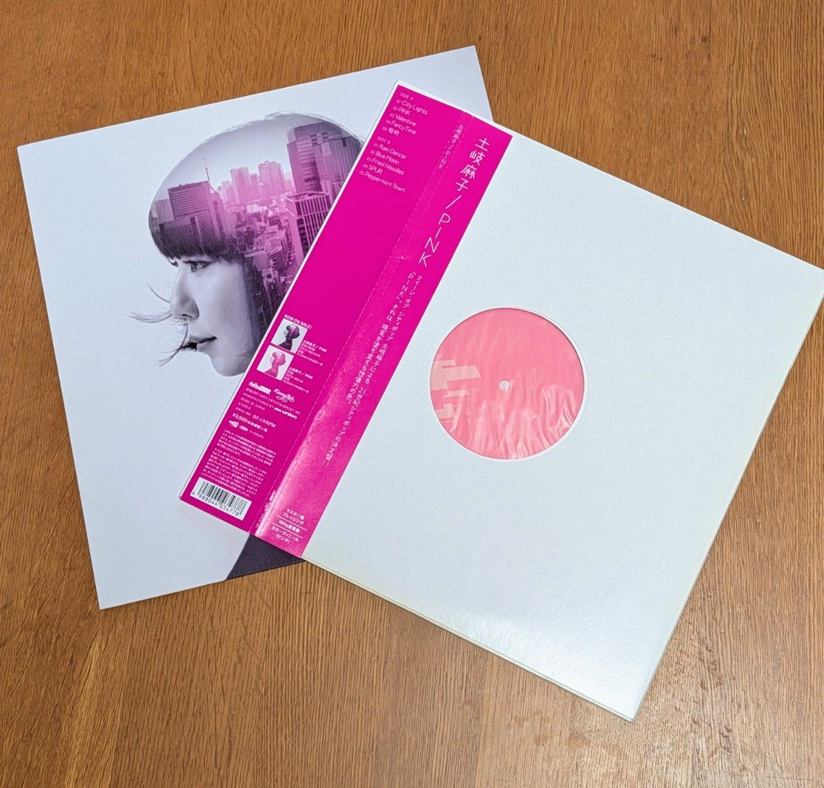 土岐麻子 PINK レコード LP 33 1/3 RPM シティポップ｜Yahoo!フリマ