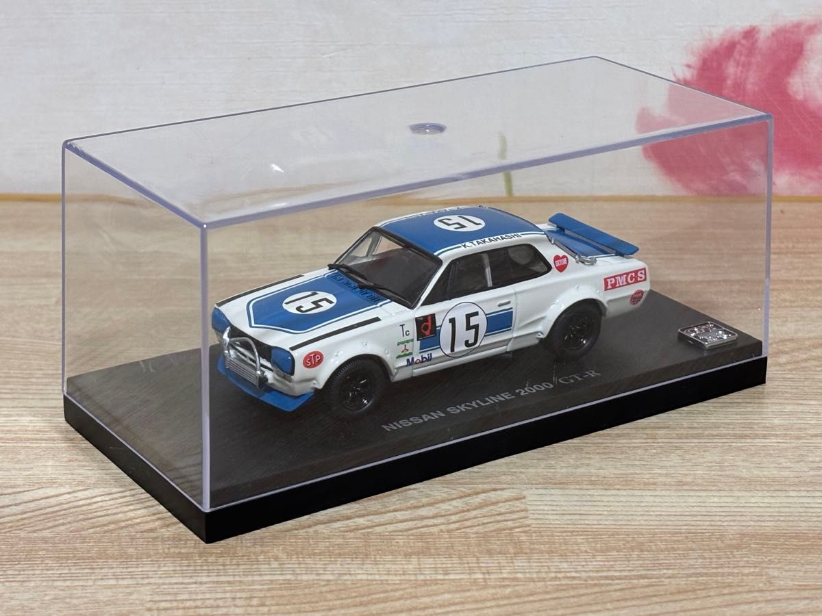 送料無料 1/43 京商 日産 スカイライン 2000GT-R KPGC10 レースカー