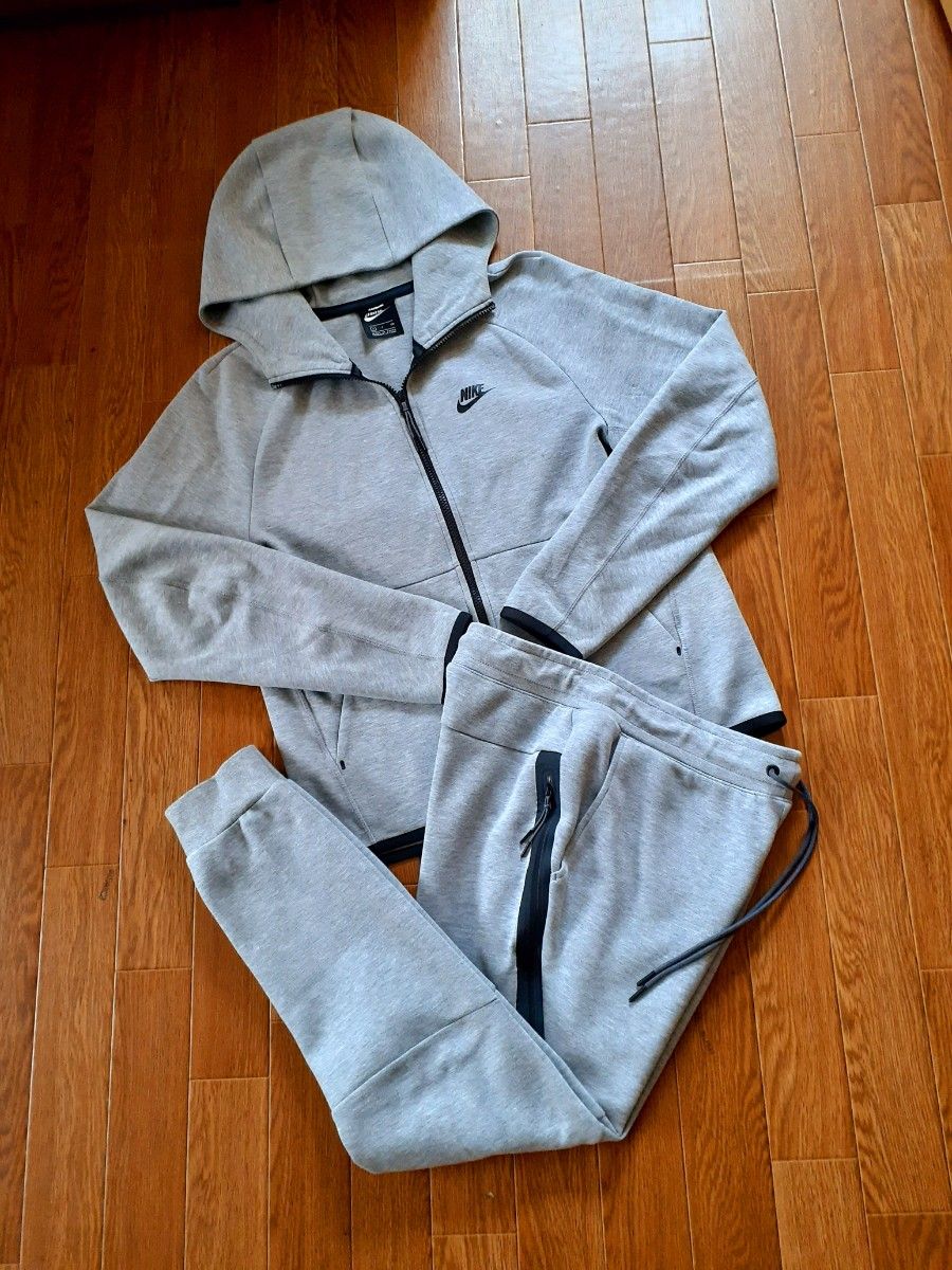 廃盤 NIKE テックフリース セットアップ 上下 グレー S 国内正規品