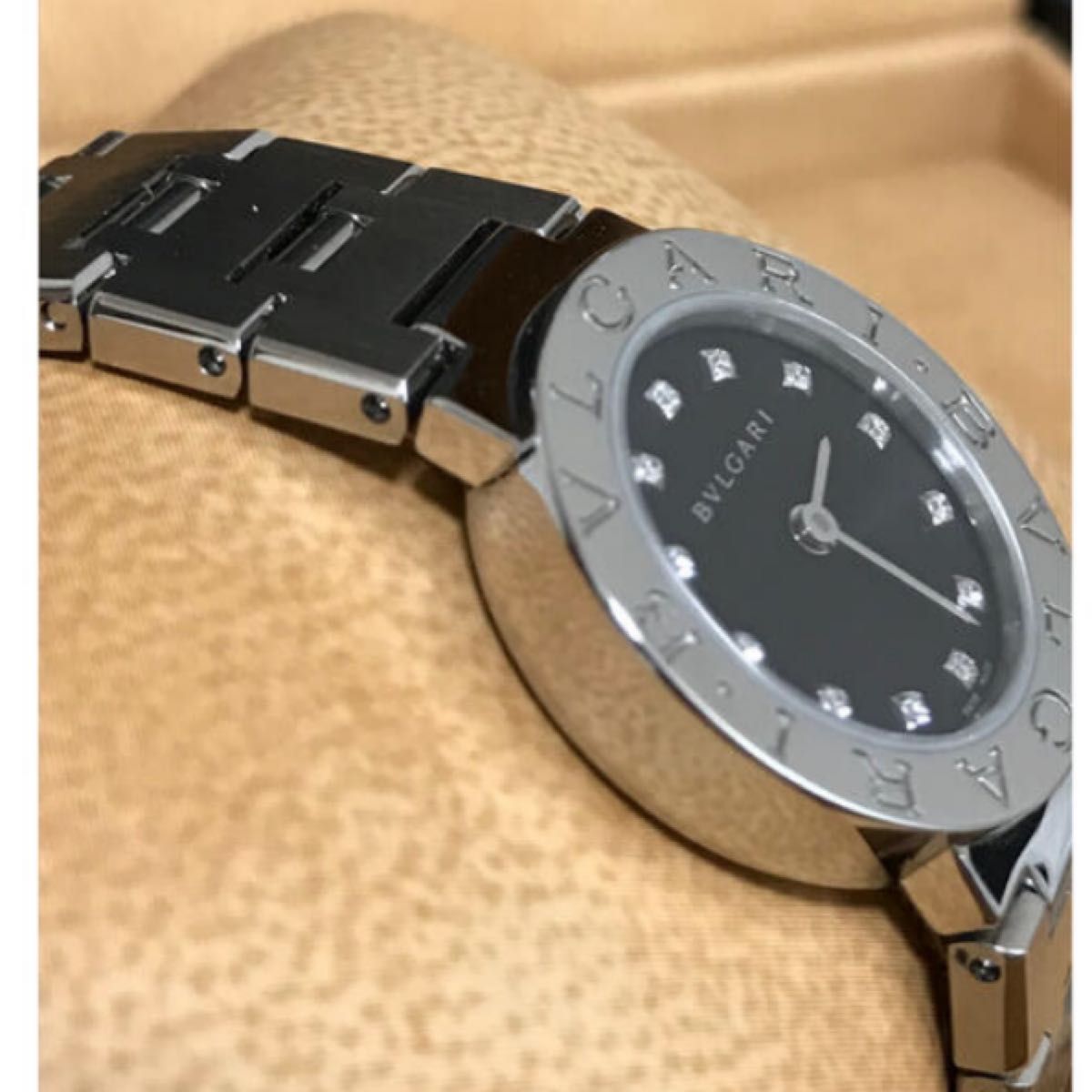 BVLGARI ブルガリブルガリ BB23SS 12Pダイヤ クォーツ レディース